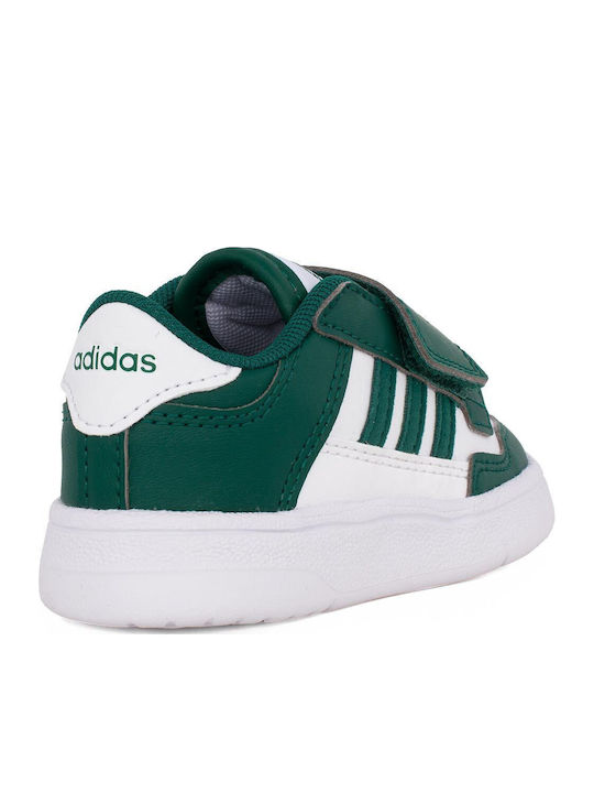 adidasRapid Court Cf Παιδικά Sneakers με velcro JR1023 Πράσινα