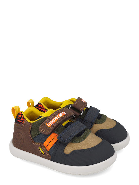 Biomecanics Παιδικά Sneakers High Ανατομικά με Σκρατς 261156-c176