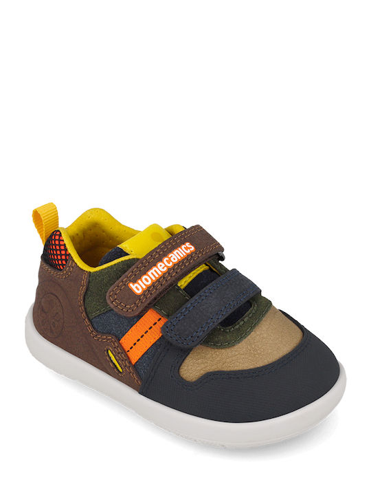 Biomecanics Παιδικά Sneakers High Ανατομικά με Σκρατς 261156-c176