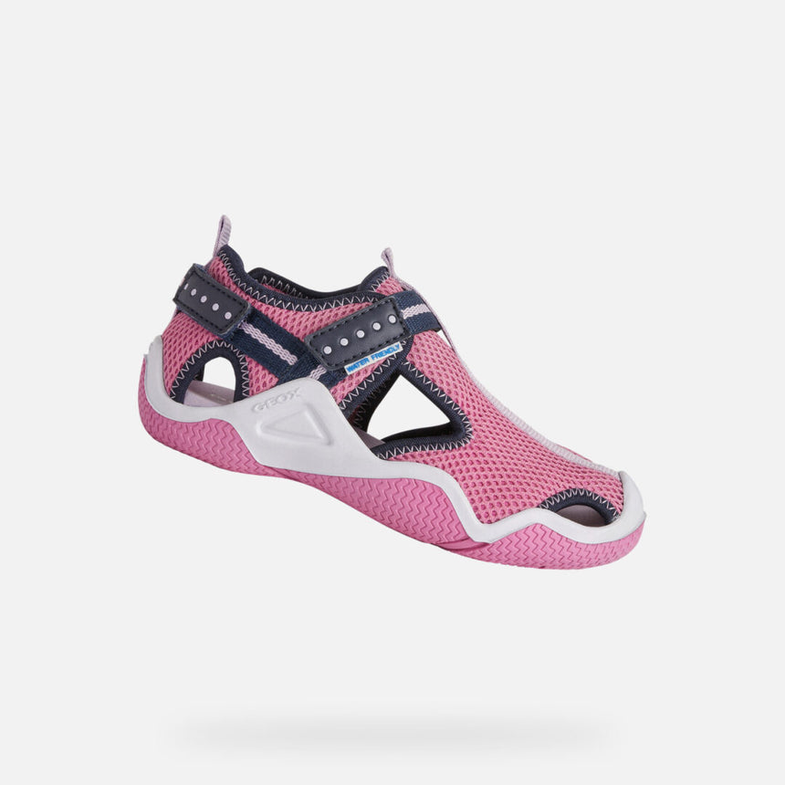 Geox j wader g a mesh geobuck