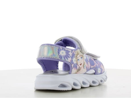 DISNEY FZ014819 FROZEN SANDAL with lights purple-silver