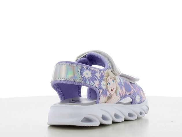 DISNEY FZ014819 FROZEN SANDAL with lights purple-silver