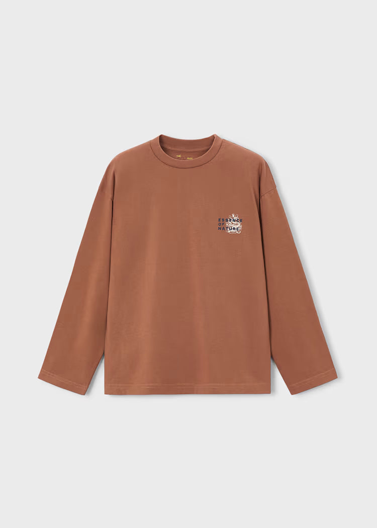Mayoral l/s t-shirt nest μπλούζα αγόρι- 16-07055-377