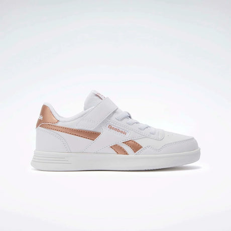 Reebok 100211098 Court Advance Elastic & Top Strap white-rose-gold