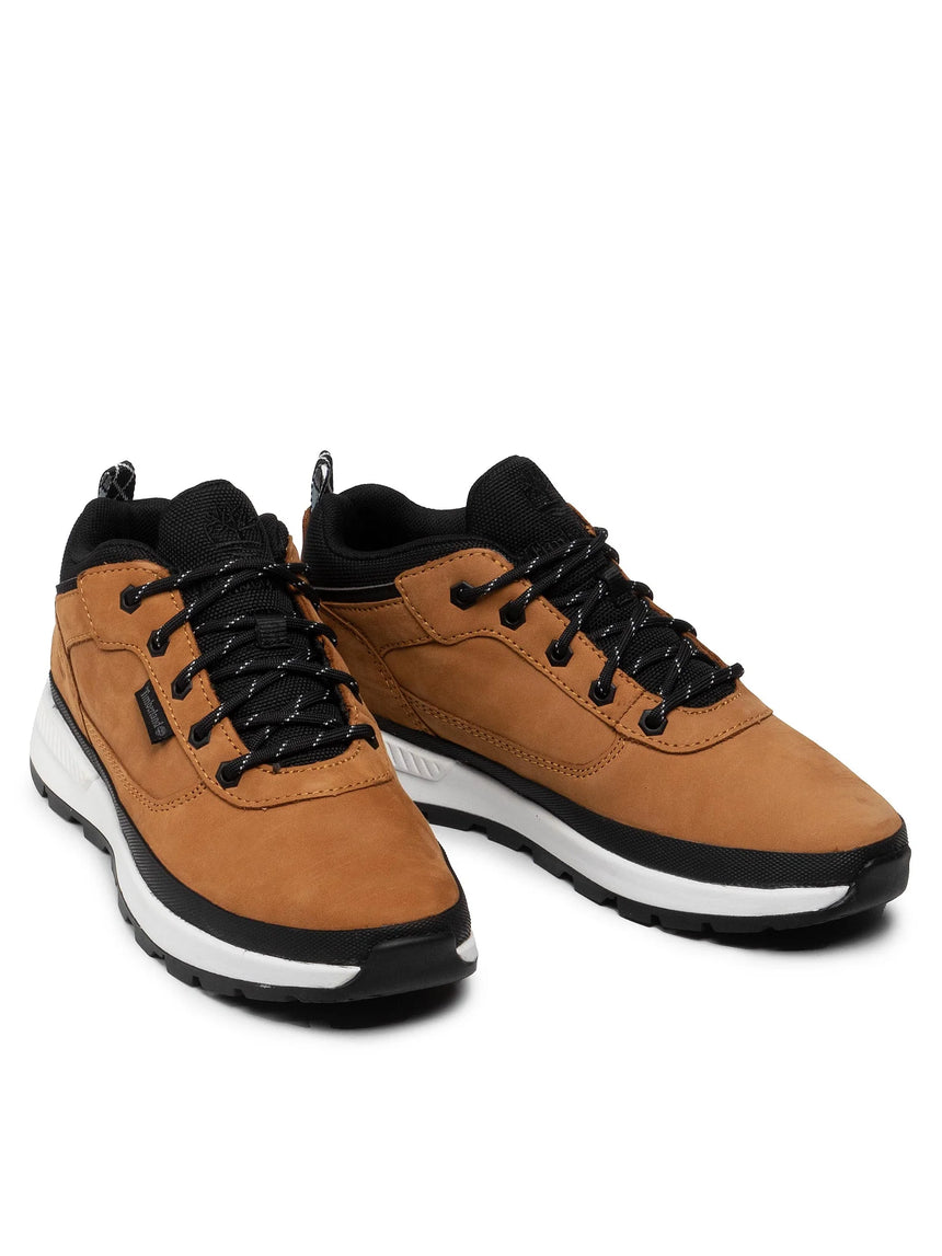 Timberland Field Trekker Δερμάτινα Παιδικά Μποτάκια με Κορδόνια Καφέ TB0A2GN1231