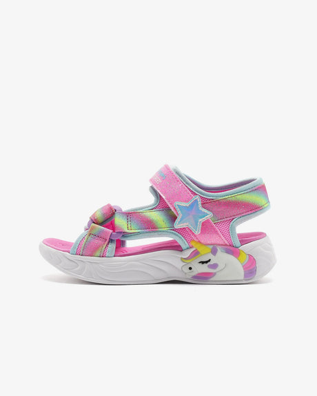 SKECHERS 303107L/PKMT SANDAL με φώτακια dreamy unicorns