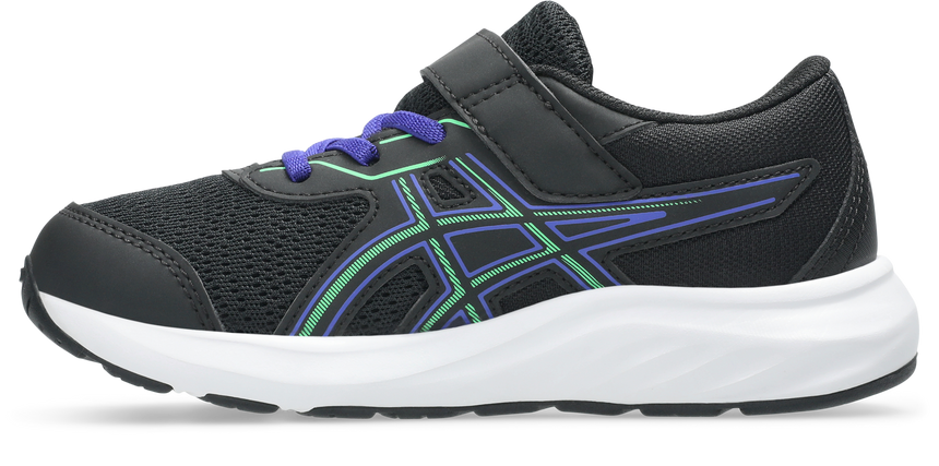 Asics παιδικο αθλητικο contend 9 ps 1014a338-009 black vital green