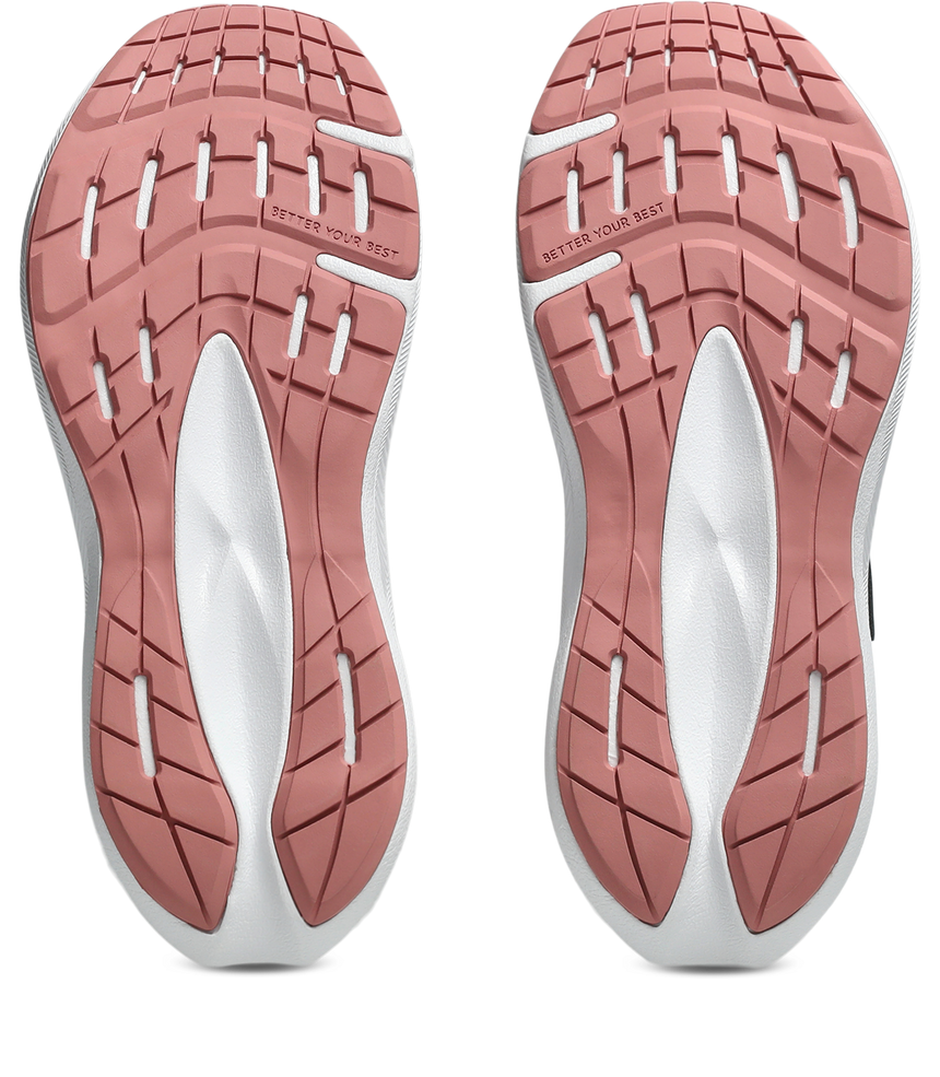 Asics patriot 14 ps παιδικο αθλητικο κοριτσι black/pearl pink 1014a391-001