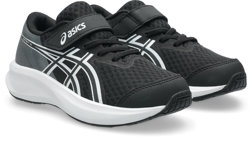 Asics patriot 14 ps αθλητικο παιδικο 1014a391-002 black white