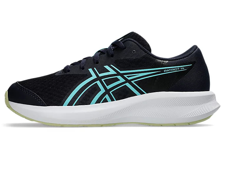 Asics αθλητικο unisex patriot 14 gs 1014a392-404 midnighit/glow green