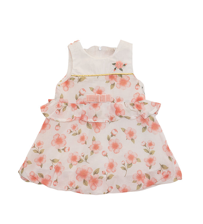 Restart for Kids Βρεφικό Φόρεμα για Κορίτσι Φλοράλ 26-10815