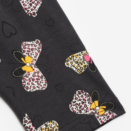 Funky for kids 125-734104-1 girl anthracite allover