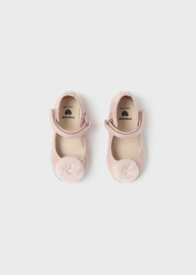 Mayoral Μπαλαρινα 44389-Mercedita Charol 75-Rosa