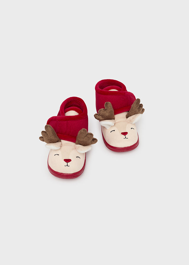 Mayoral Παντοφλακια 42.457-Zapatilla Peluche 16-Rojo