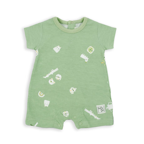 Babybol 150824 boy's khaki bodysuit