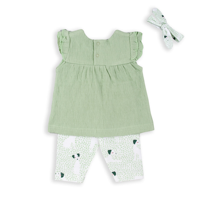 Babybol 151008 σετ κορίτσι 3τμχ verde agua