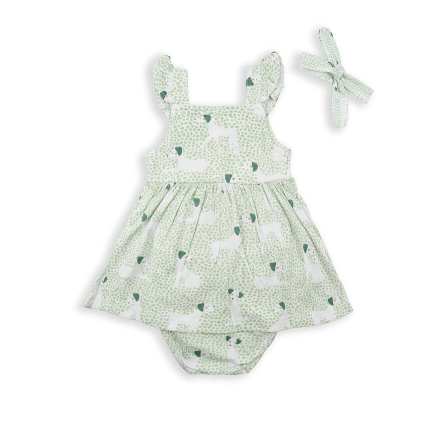 Babybol 151009 φόρεμα κορίτσι  verde agua
