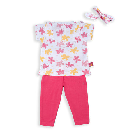 Babybol 151051 girl's set 3pcs fucsia