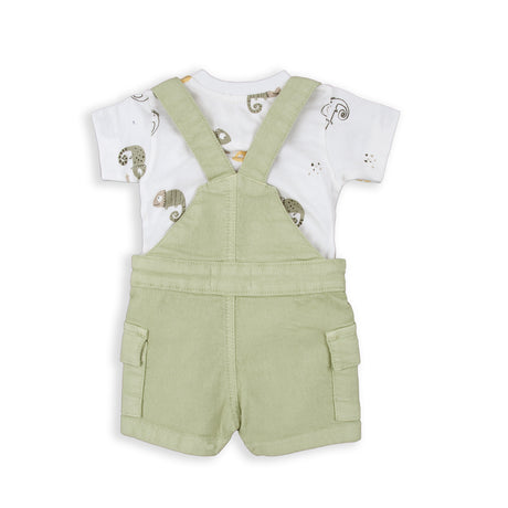 Babybol 152614 boy's overalls khaki