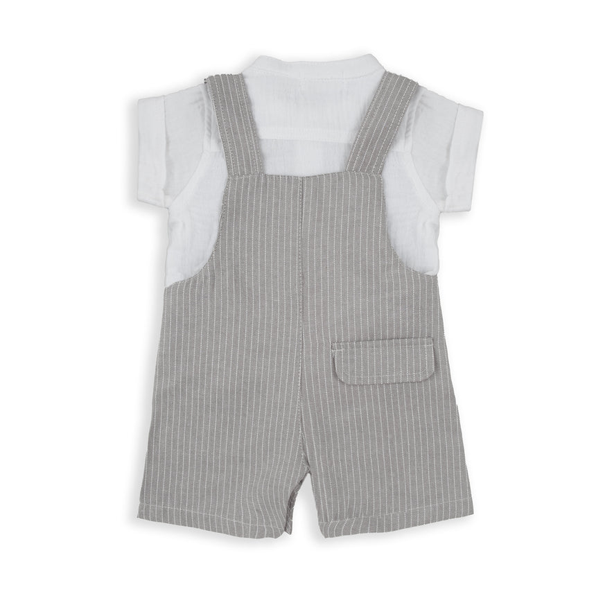 Babybol  152703σαλοπέτα με πουκάμισο αγόρι gris
