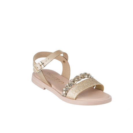 Bonito πεδιλο baby κοριτσι χρυσο περλα ΑΚ26-577Α