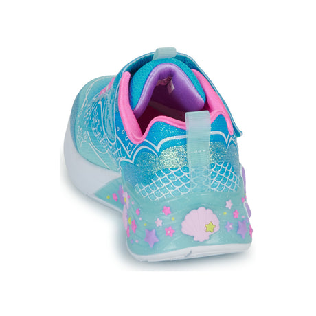 SKECHERS 303060L/BLMT sneakers με φώτακια blue/multi