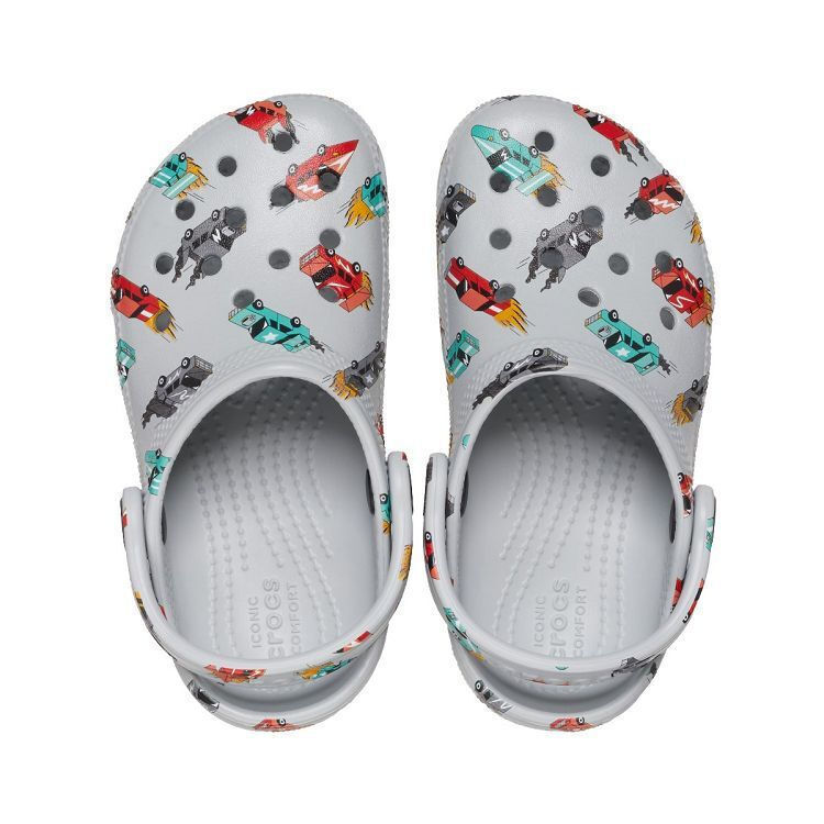 Crocs 210992-1NN Classic race cars graphic cg t