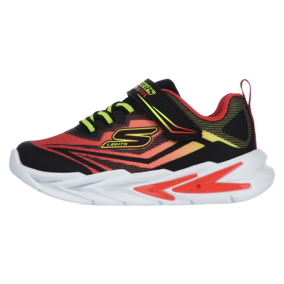 skechers glow ultra 400139N-BKRD black red