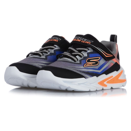 skechers glow ultra 400139L-BKSL BLACK SILVER