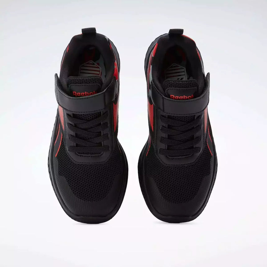 reebok rush runner 5 kids 100211357 black red