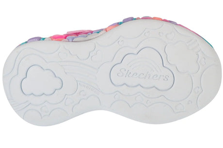 SKECHERS 302696N/LPMT με φώτακια pink multi