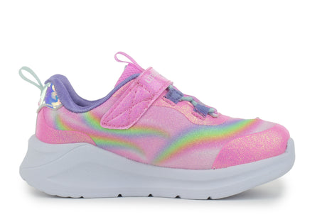 SKECHERS 302298N/PKMT sneakers  με φωτάκια pink/multi