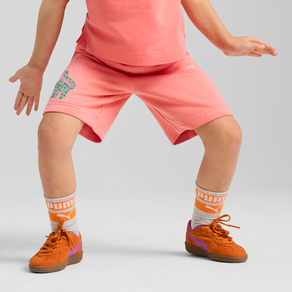 Puma Παιδικό Σορτς/Βερμούδα Υφασμάτινο ΠΟΡΤΟΚΑΛΙ 685164-24
