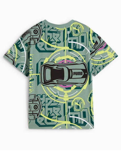 puma μπλουζακι 6300074-30  hot wheels