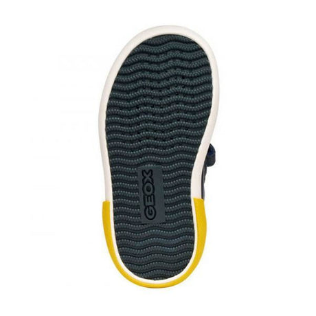 GEOX B GISLI BOY B-SYNT.LEA B561NB000BCC0735 NAVY/RED