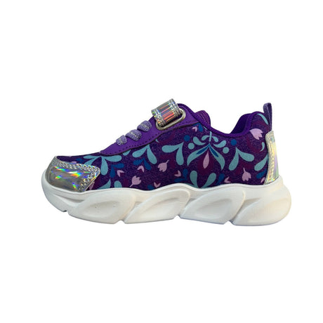 FROZEN MARVEL DISNEY FZ015179 Παιδικά Sneakers με Σκρατς & Φωτάκια Μωβ