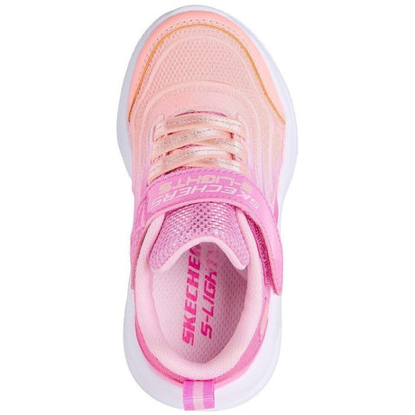 SKECHERS 303713N/PKMT Kids Sneakers with Scratches Pink