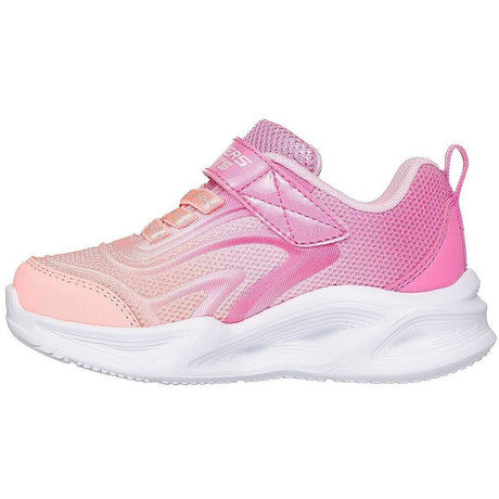 SKECHERS 303713N/PKMT Kids Sneakers with Scratches Pink