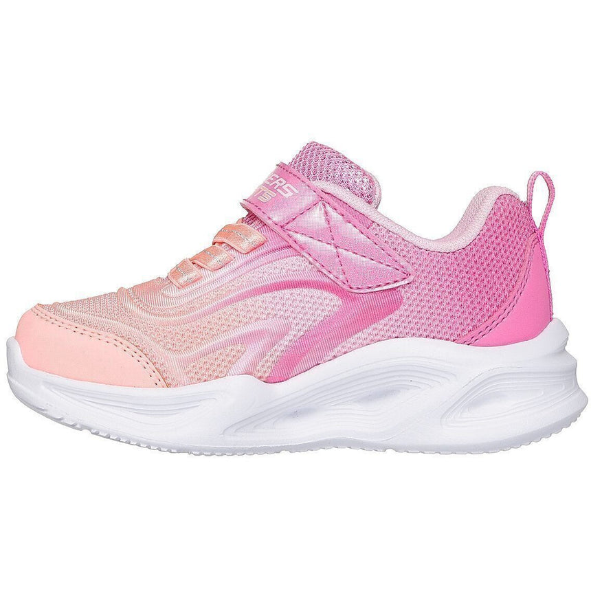 SKECHERS 303713N/PKMT Kids Sneakers with Scratches Pink