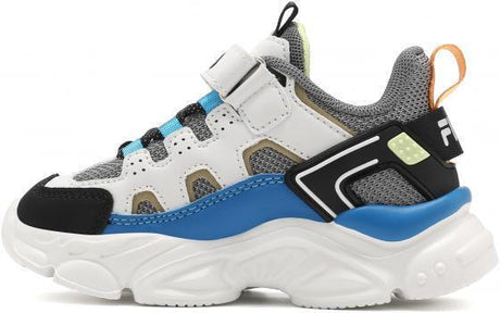 Fila Memory Spinel 3 V Παιδικά Sneakers με Σκρατς Λευκά 7yf33002-312