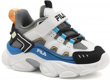 Fila Memory Spinel 3 V Παιδικά Sneakers με Σκρατς Λευκά 7yf33002-312
