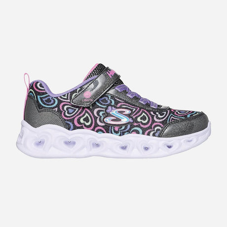 SKECHERS 303257L/BKMT Αθλητικά Παιδικά Παπούτσια Running με Σκρατς Μαύρα