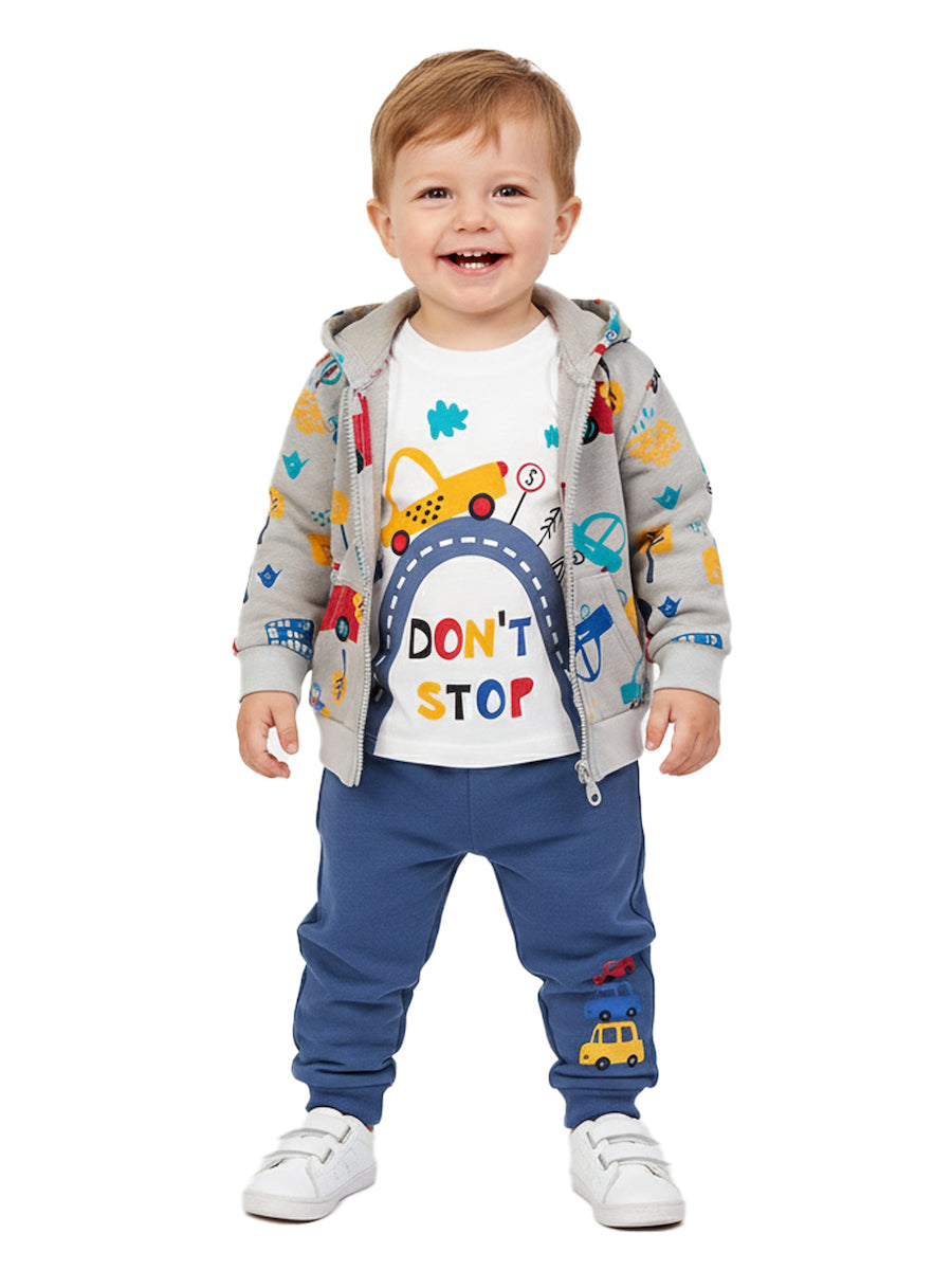 TRAX 48558 Παιδικό Σετ Φόρμας Stone 3τμχ