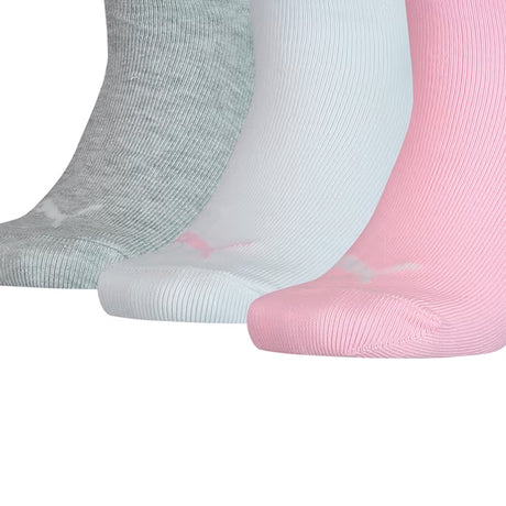 Puma Παιδικές Κάλτσες Quarter Πολύχρωμες 3 Ζευγάρια