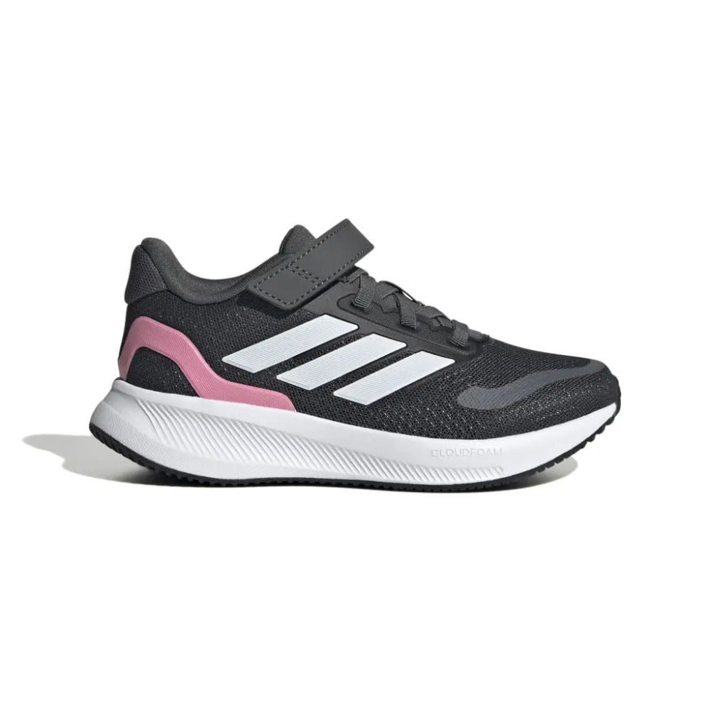 adidasRunfalcon 5 El C Αθλητικά Παιδικά Παπούτσια Running με velcro JQ8669 Γκρι