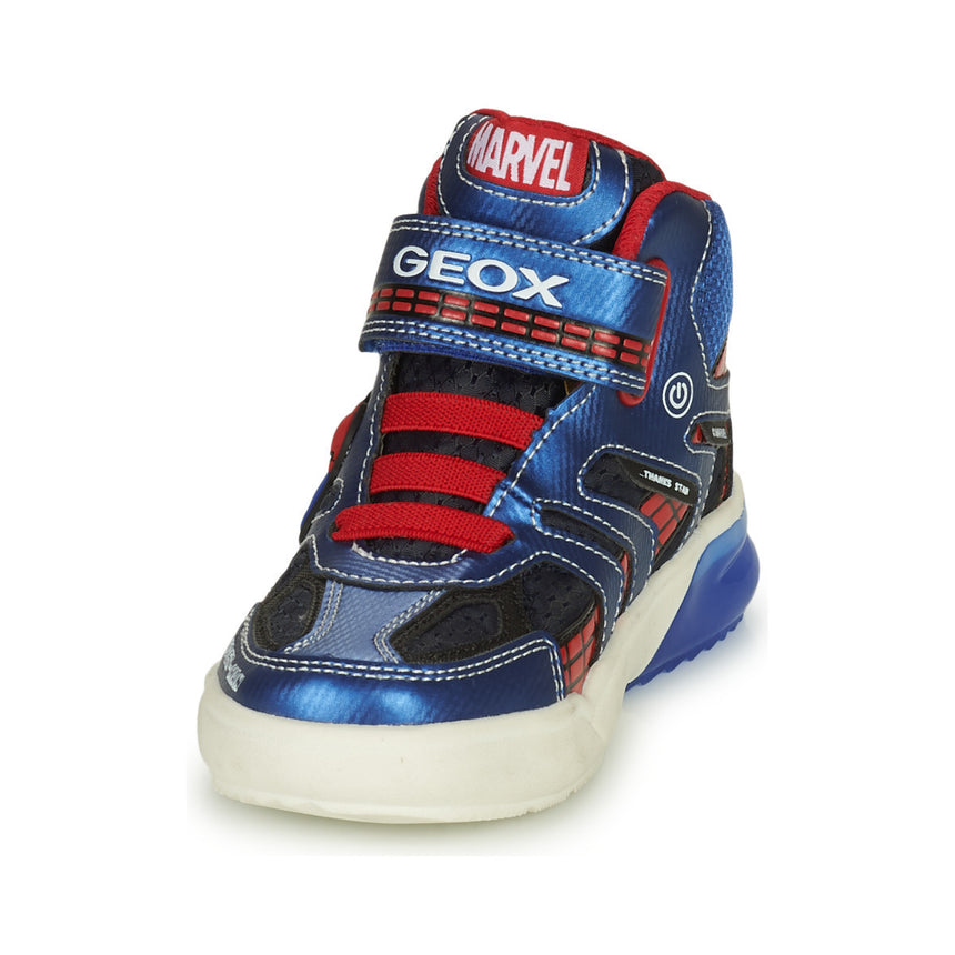 GEOX ΠΑΙΔΙΚΑ SNEAKERS (NAVY/ROYAl) J269YC 011CE C4226 spiderman