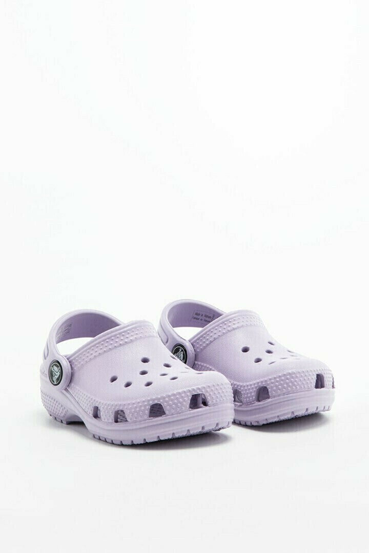 Crocs Classic Παιδικά Ανατομικά Σαμπό Λιλά 206990-530