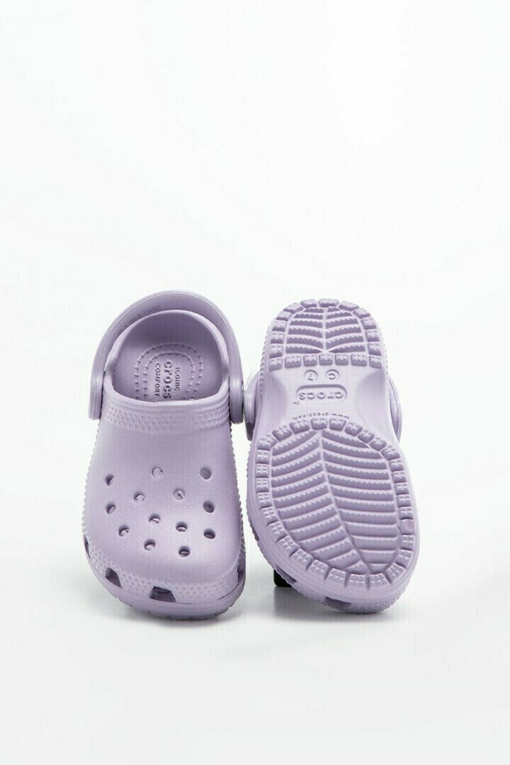 Crocs Classic Παιδικά Ανατομικά Σαμπό Λιλά 206990-530