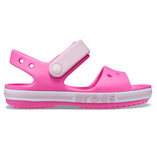 Crocs Bayaband Sandal Παιδικά Ανατομικά Παπουτσάκια Θαλάσσης Φούξια 211055-6QQ