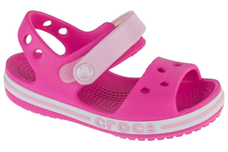 Crocs Bayaband Sandal Παιδικά Ανατομικά Παπουτσάκια Θαλάσσης Φούξια 211055-6QQ